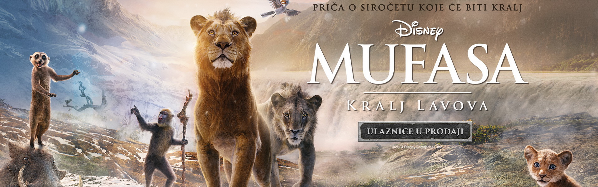 MUFASA : KRALJ LAVOVA / Mufasa : The Lion King