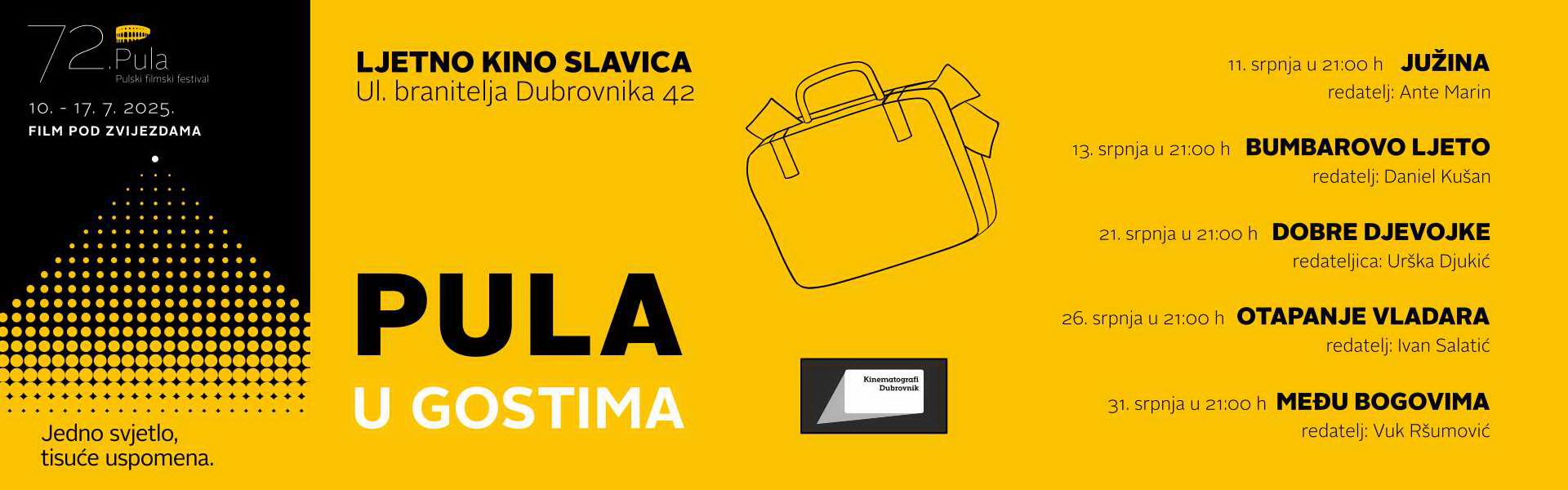 Pula u gostima : BUMBAROVO LJETO