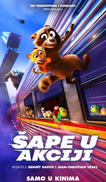 ŠAPE U AKCIJI / Pets on a Train