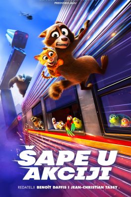 ŠAPE U AKCIJI / Pets on a Train