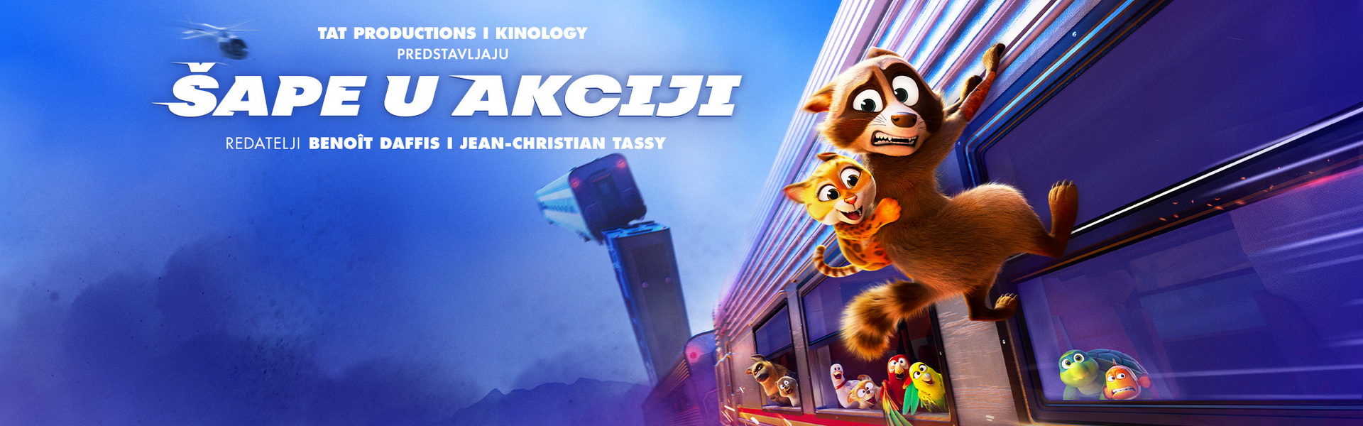 ŠAPE U AKCIJI / Pets on a Train