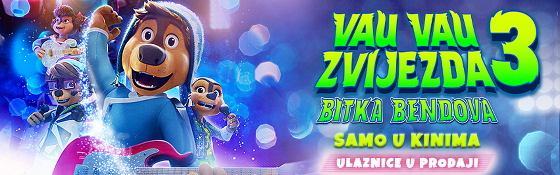 VAU VAU ZVIJEZDA: BITKA BENDOVA / Rock Dog 3: Battle the Beat